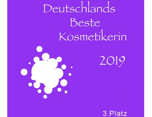 Deutschlands Beste Kosmetikerin 2019 – 3. Platz